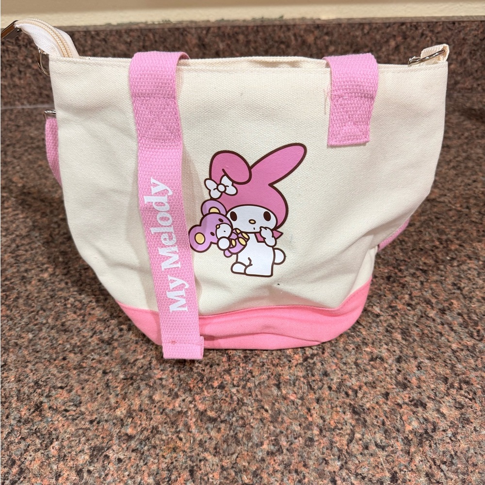 My Melody Canvas Tote Bag